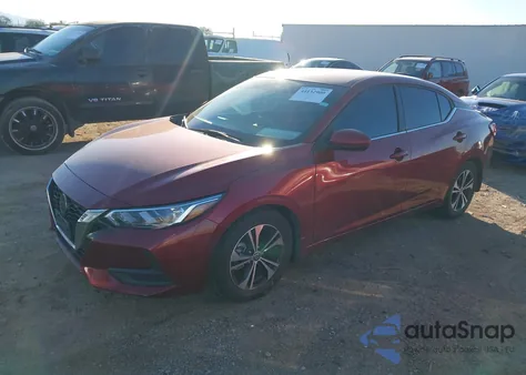 2021 Nissan Sentra Sv Xtronic Cvt z USA, uszkodzony, nr VIN 3N1AB8CV3MY242333